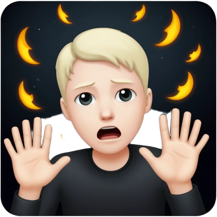 hunger falling into the void emoji