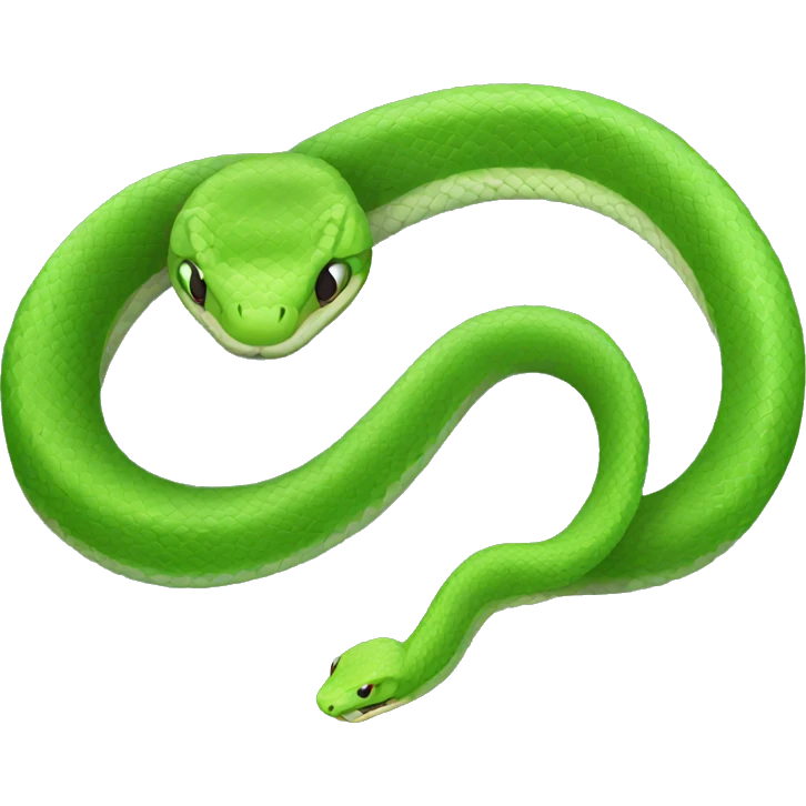 Green snake emoji