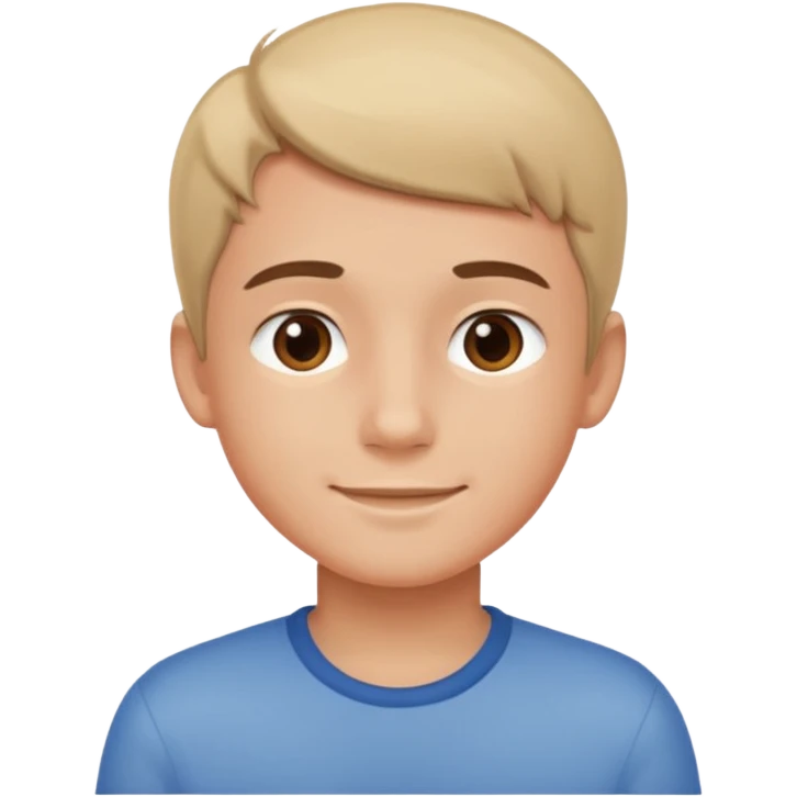 relax boy emoji