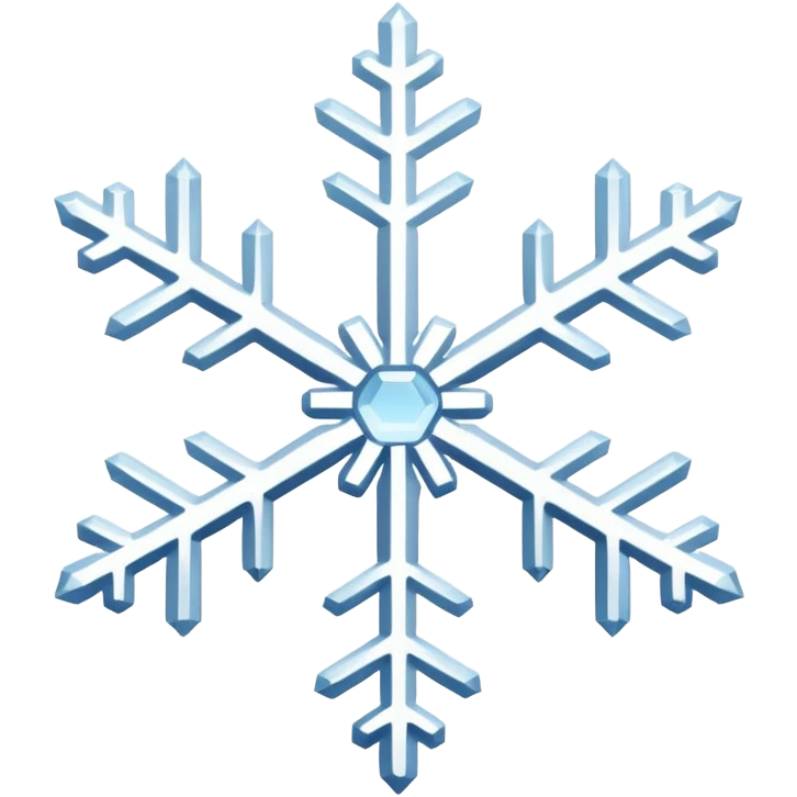 snowflake emoji