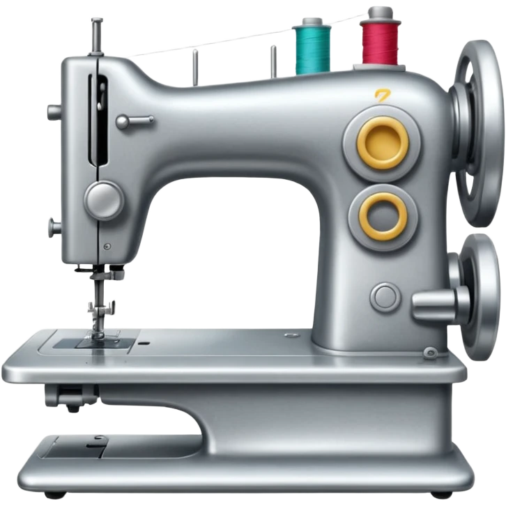 Máquina de custurar emoji