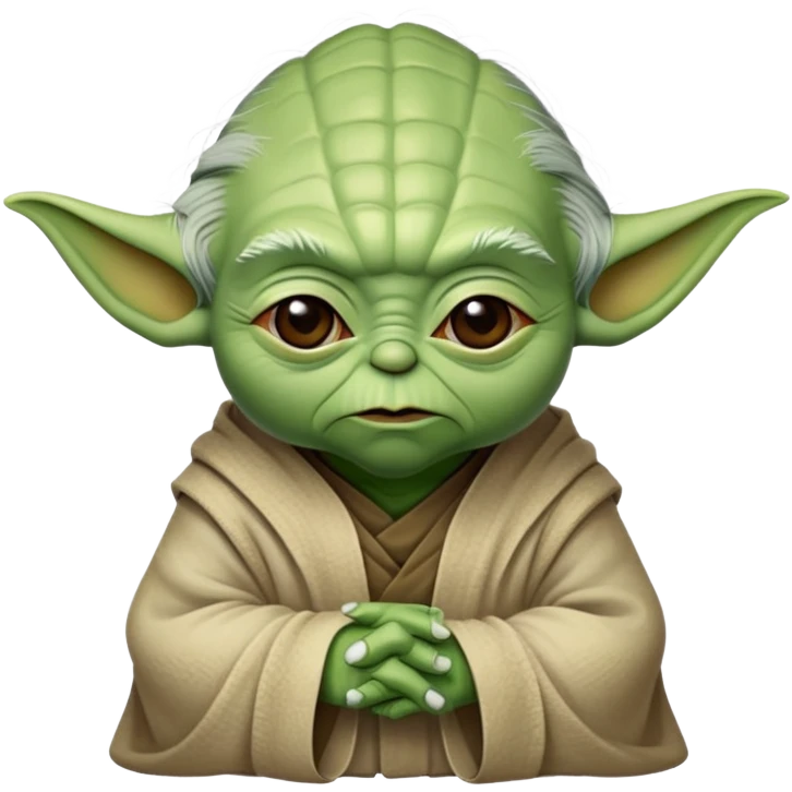 Head Yoda emoji