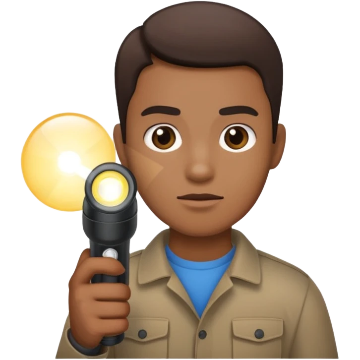 😗🤲🔦 emoji