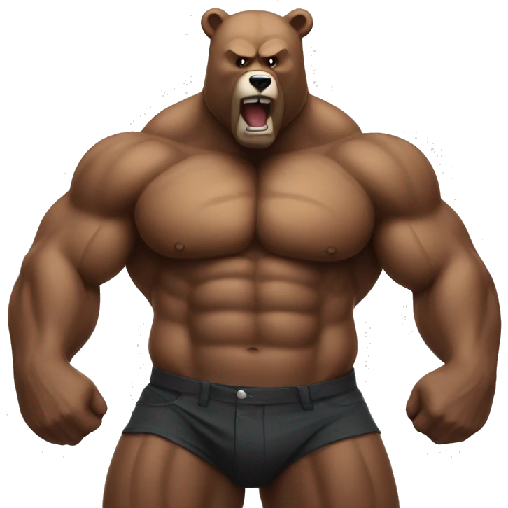 muscle bear emoji