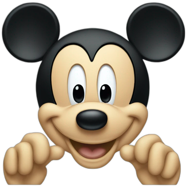 mickey mouse emoji