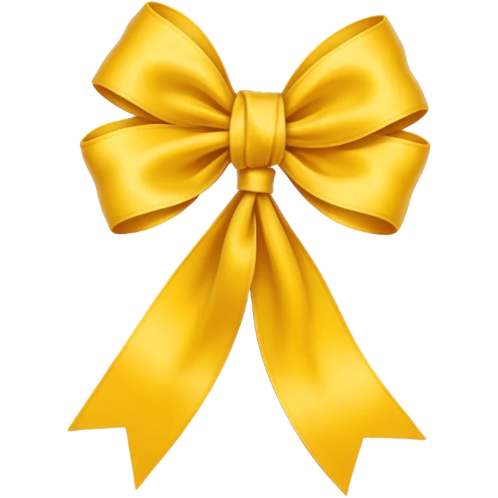 yellow ribbon emoji