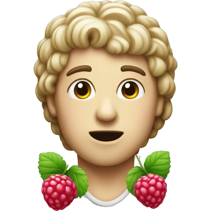 raspberry  emoji