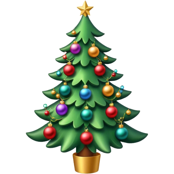 Christmas tree emoji