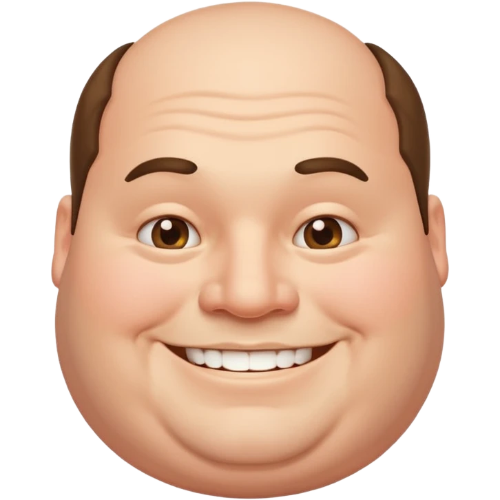 big fat guy emoji