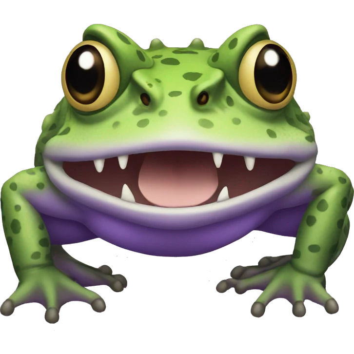 Horned frog emoji