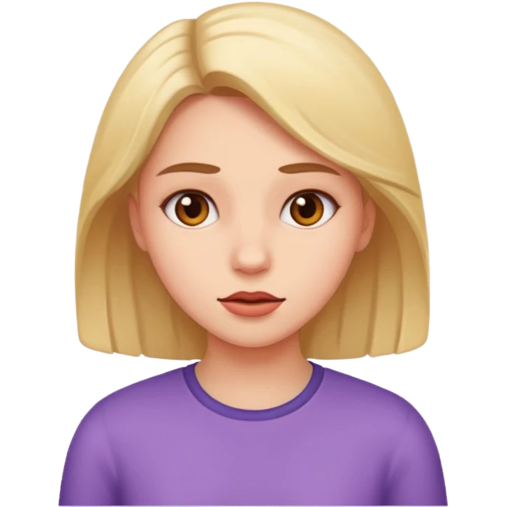 Girl stop emoji