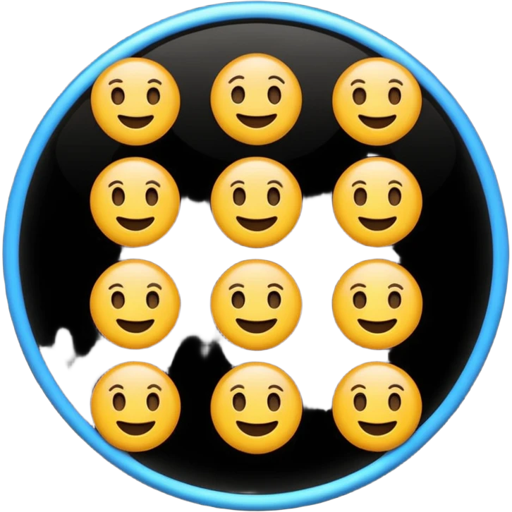 Emoji blakc emoji