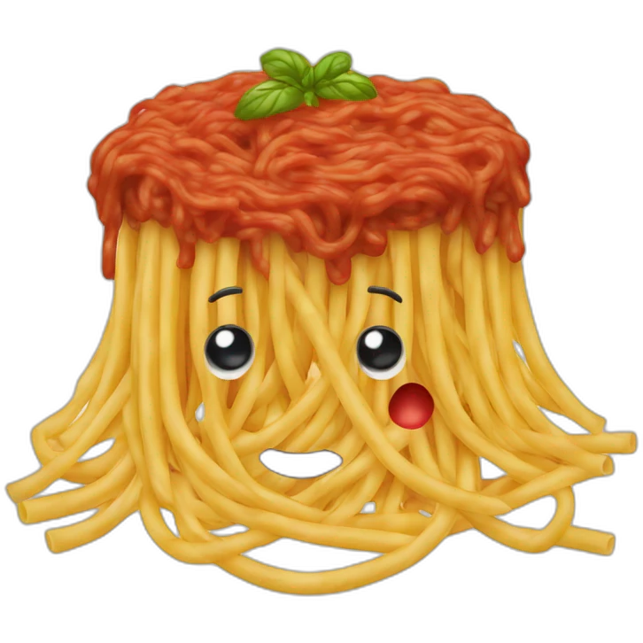 Spaghetti Bolognese emoji