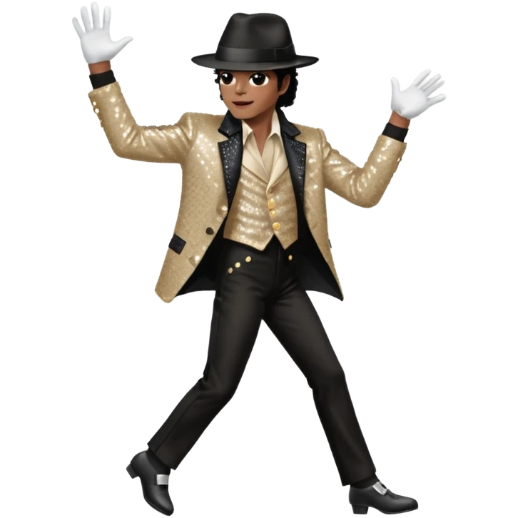Michael jackson moonwalk emoji