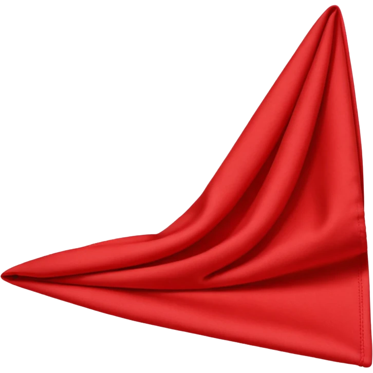 red handkerchief emoji