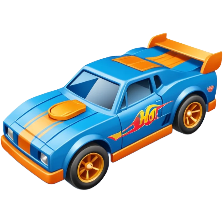 Упаковка от HotWheels голубого цвета emoji