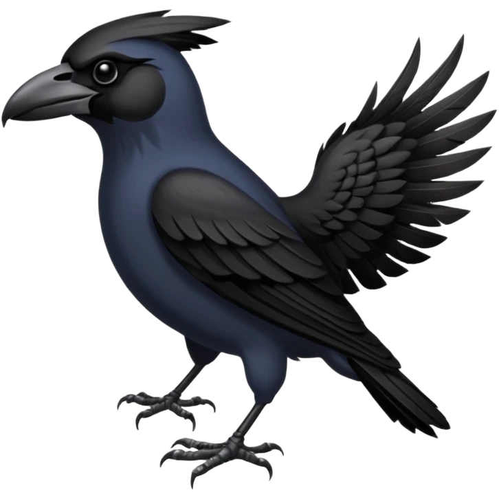 Valkyrie crow emoji