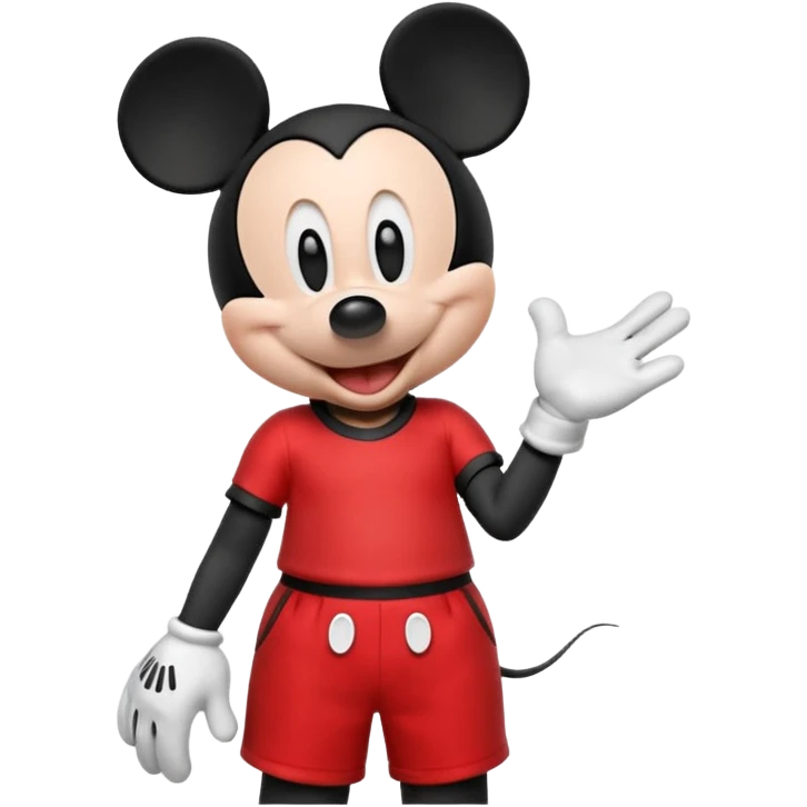 Mickey Mouse emoji