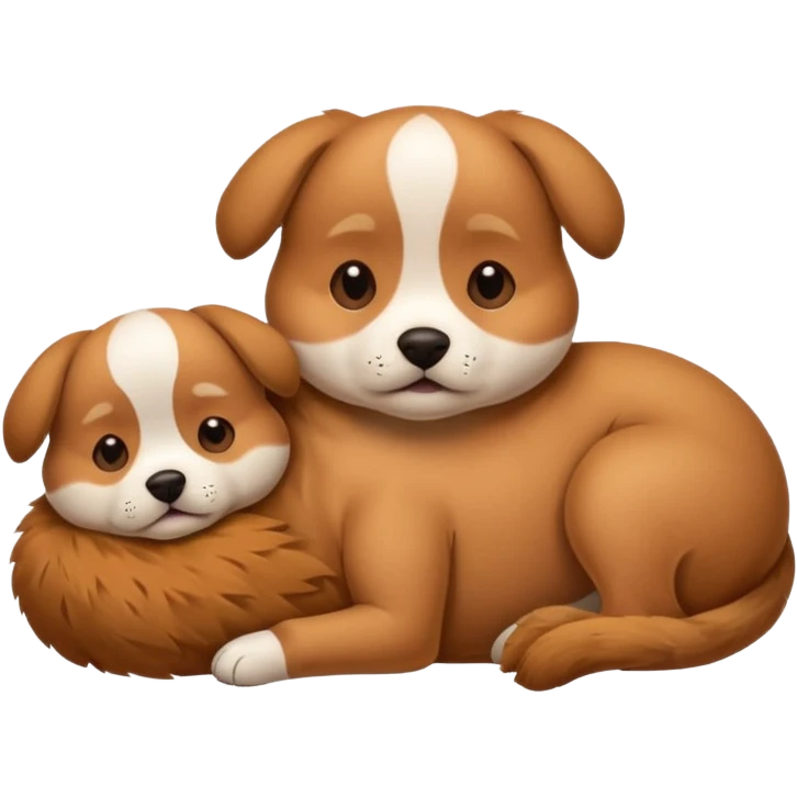 Perro embarazado  emoji