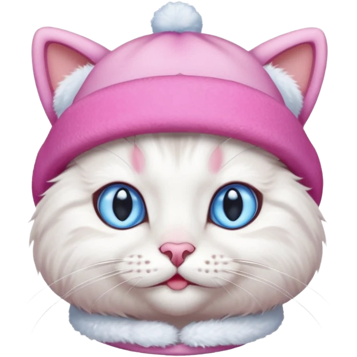 Snow Hat cat emoji