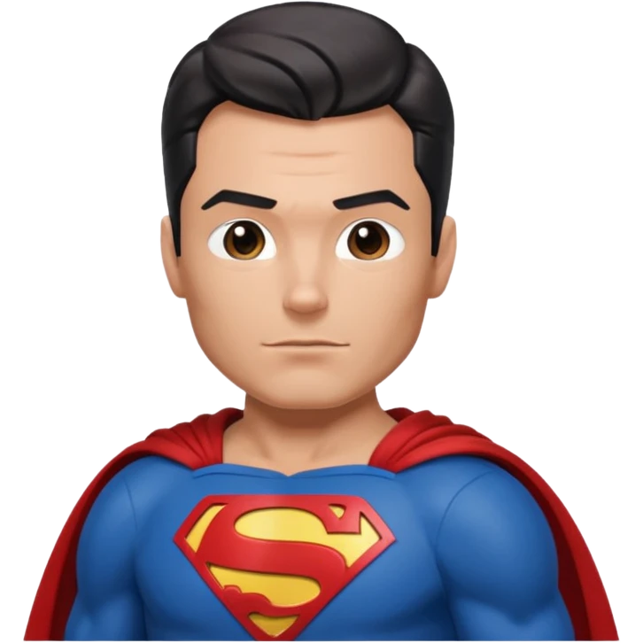 superman standing emoji