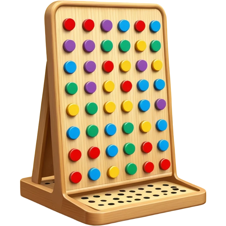 plinko board with pegs and a chip emoji