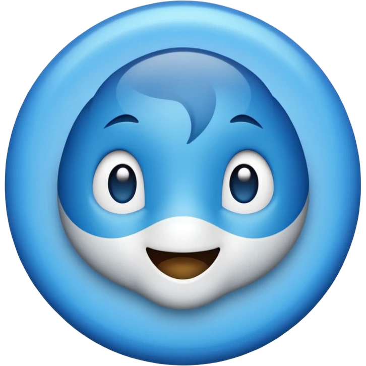 Blue tick emoji
