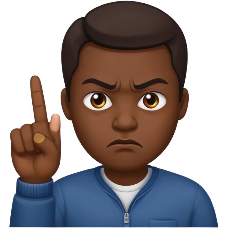 😒🖕🏿 emoji