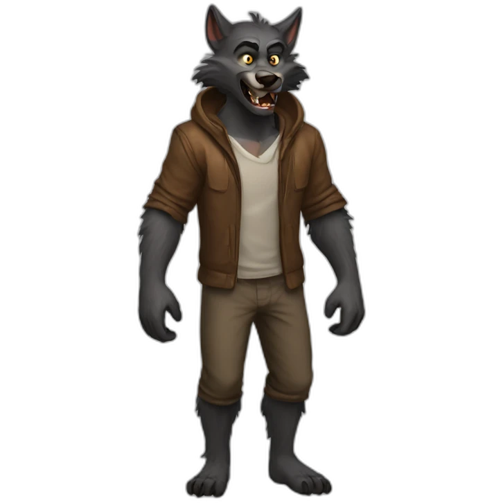 Werewolf emoji