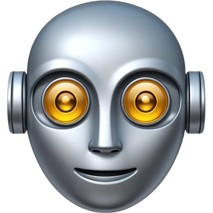 robot emoji wth $ eyes emoji