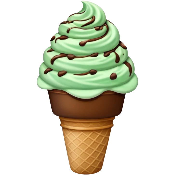 mint chocolate chip emoji