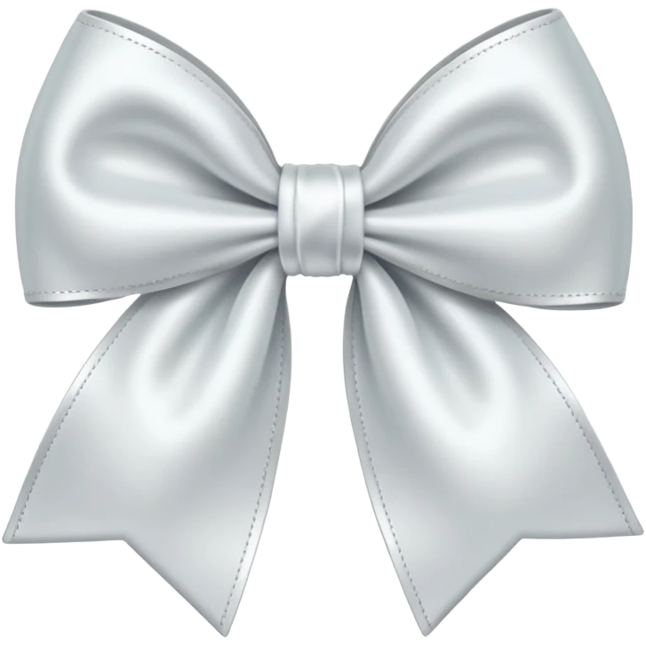 🎀white emoji