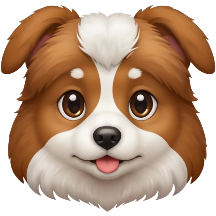 Cute dog emoji