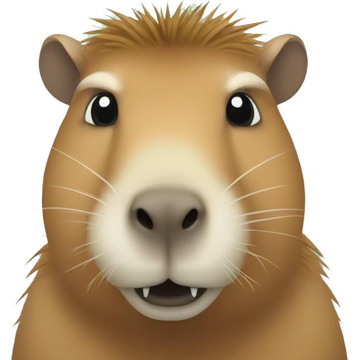 Capybara emoji
