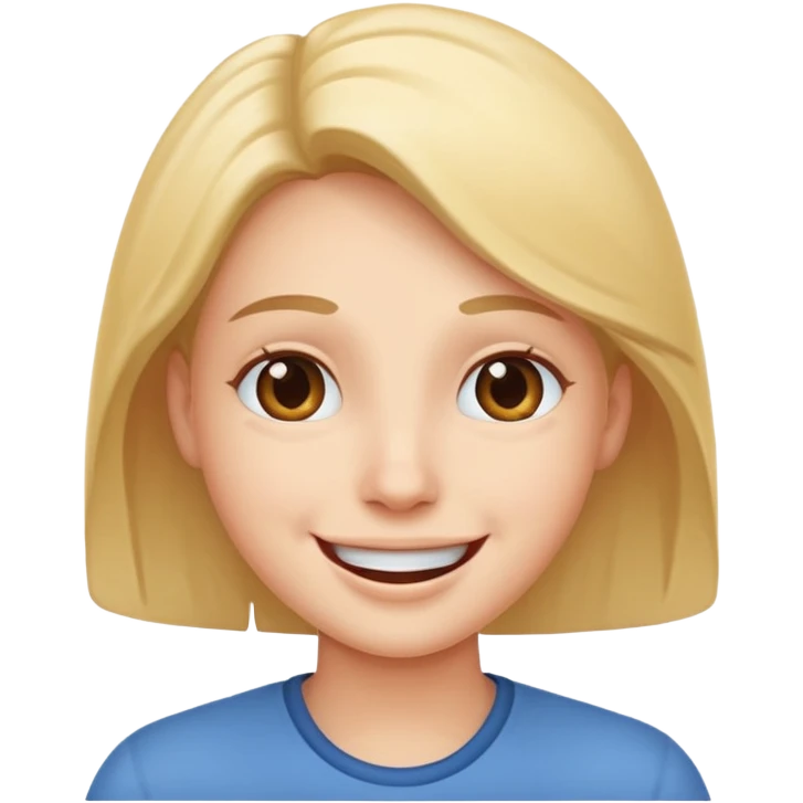 Happy relief emoji