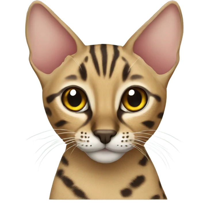 Savannah cat emoji