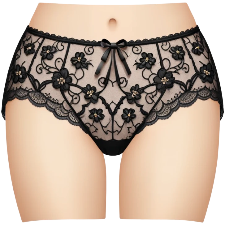 black panties emoji