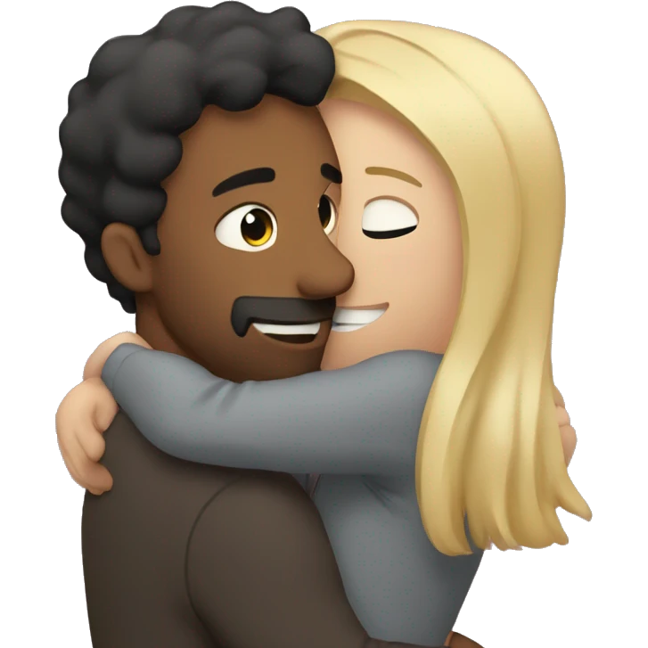 Me hugging you  emoji