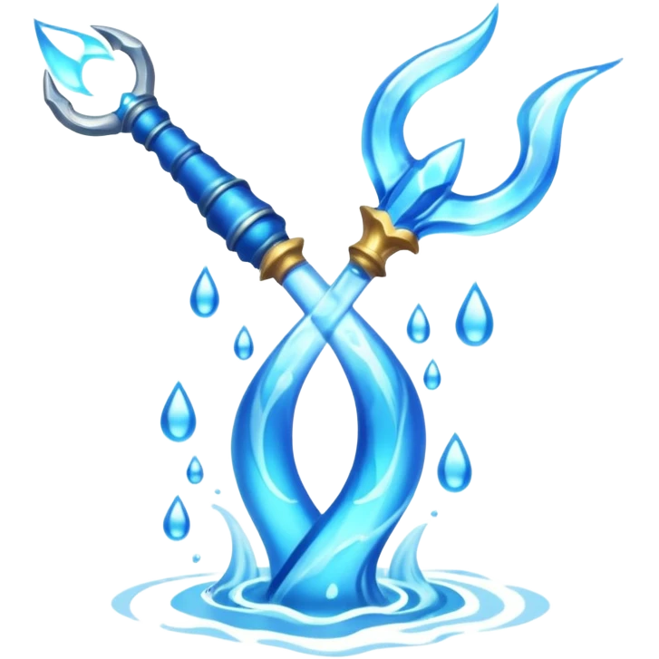 water elemental weapon emoji