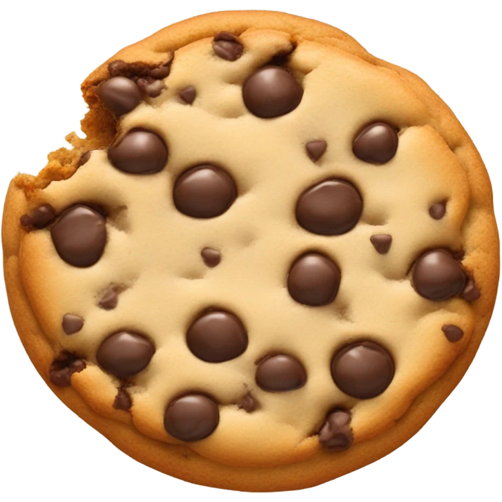 Chocolate Chip cookie emoji