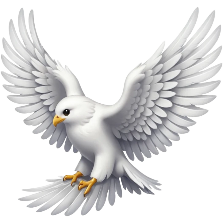 Only single Wings of right side emoji
