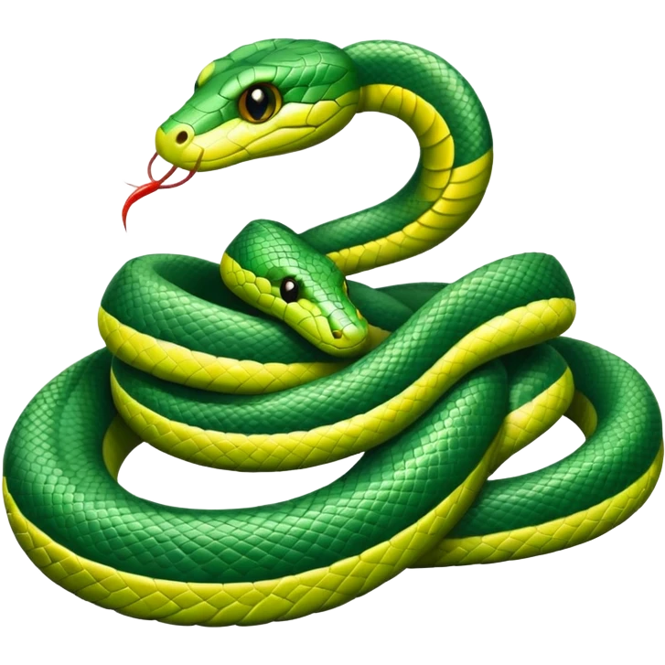 snake crawling  emoji