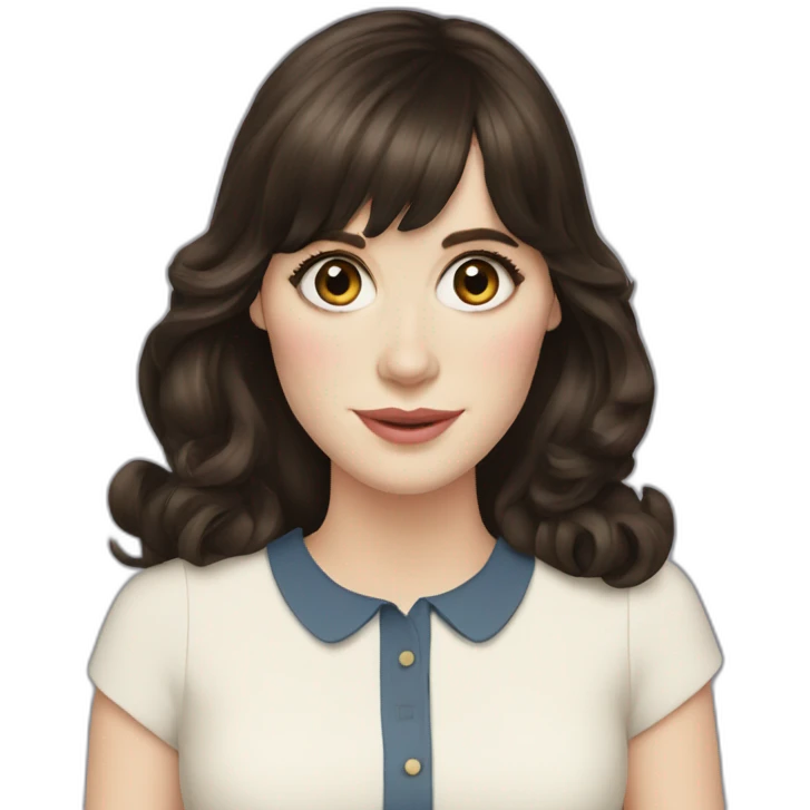 zooey deschanel emoji