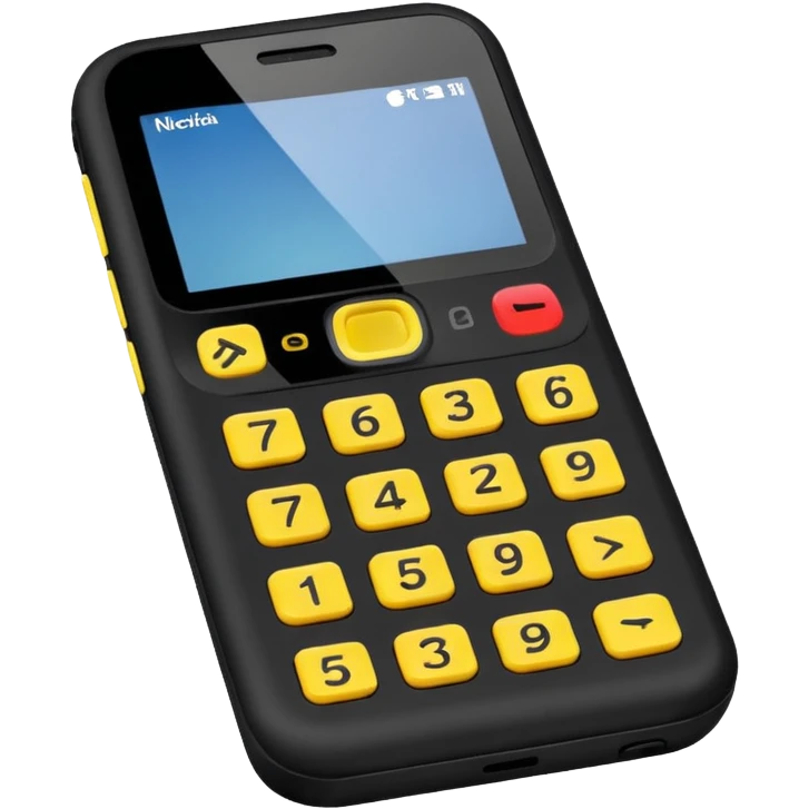 Celular nokia emoji
