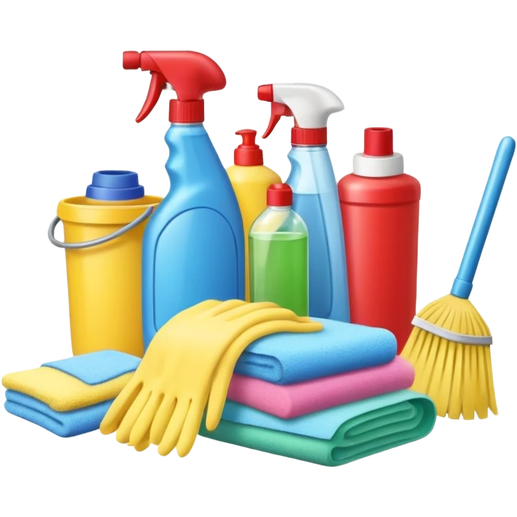 cleaning emoji