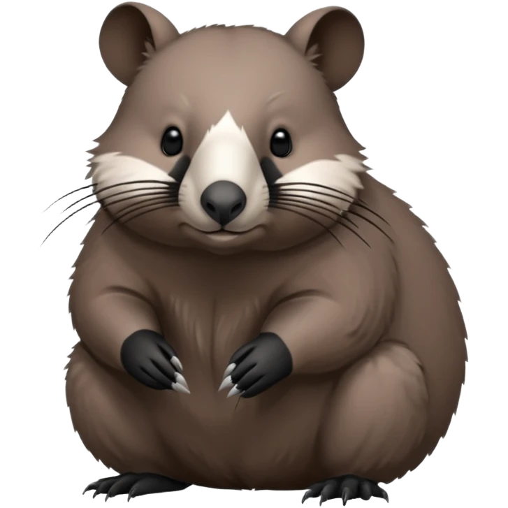 Wombat magpie emoji