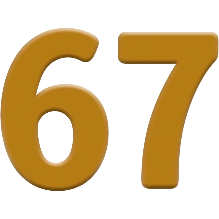 67 emoji