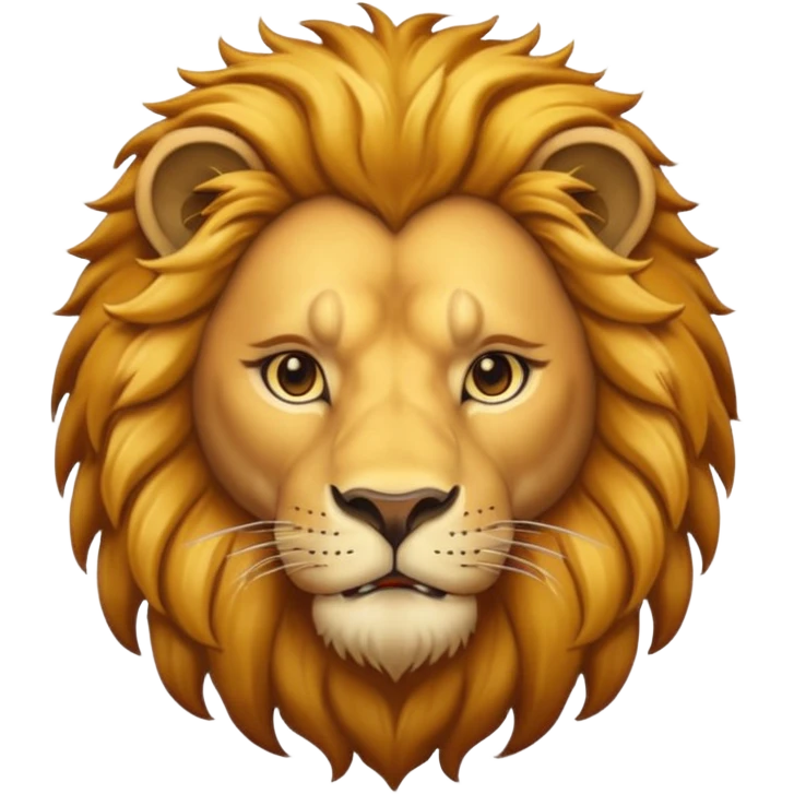 in lion family, only Father. emoji