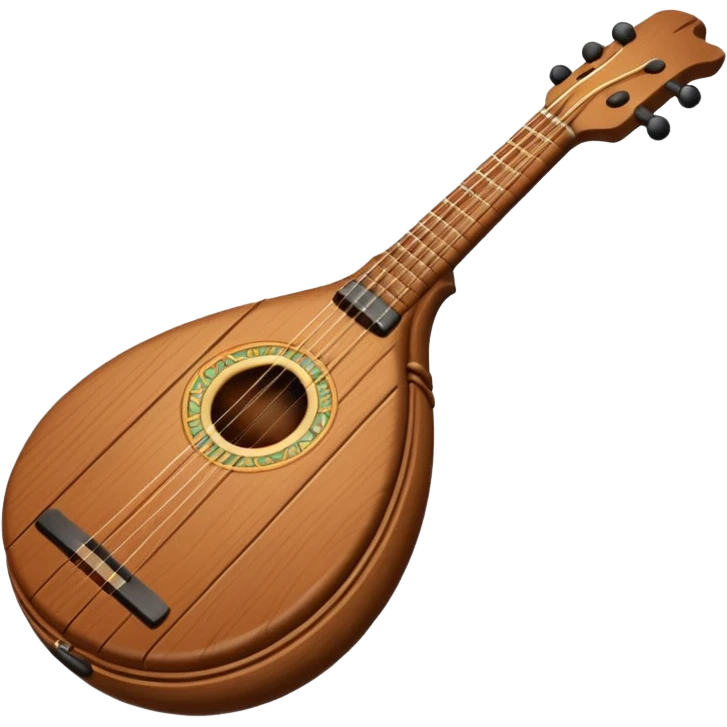 güiro instrumento realista  emoji