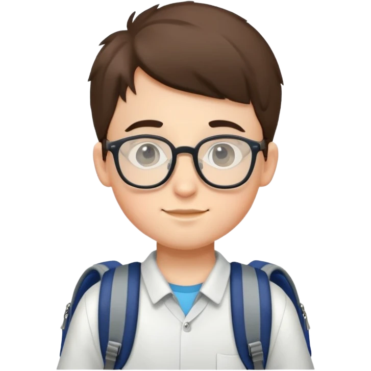Boy student emoji
